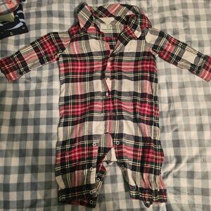 Plaid Kids One Piece